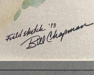 Watercolor by Bill Chapman