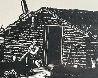 Herschel Logan original signed print