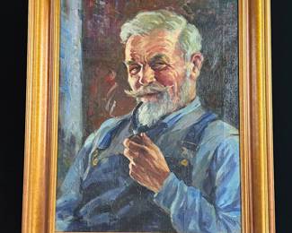 CA Hotvedt original painting