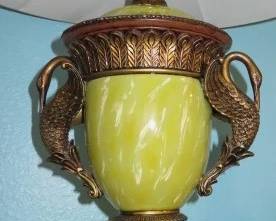 Swan Handle Table Lamp