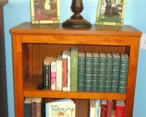 3 Tier Wood Book Shelf