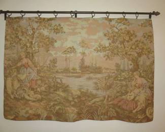 Large Victorian Wall Tapestry