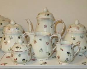 Large Villeroy & Boch, "Petite Fleur" China Set