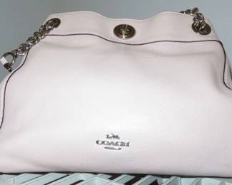 Lite Pink Coach Handbag Purse