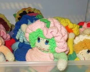 Handmade Strawberry Shortcake Crochet Dolls 