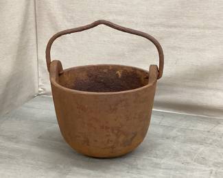 Very Heavy Cast Iron Smelting Cauldron