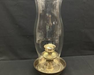 Chapman Brass Hurricane Lamp