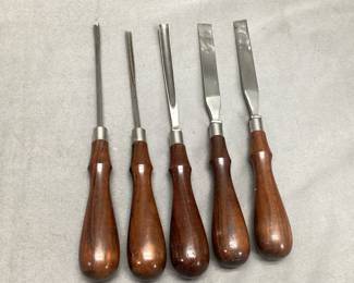 Rosewood Carving Tools