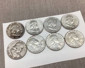 Ben Franklin Half Dollars