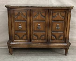 Oak Foyer Cabinet