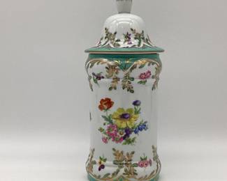 Pairs Royal Paint á la Main Vanity Jar