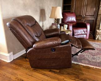 Power Lift Recliner Massage Chair Heat Vibration