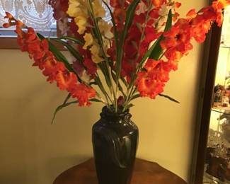 18” Tall Vase with arrangement