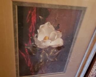 MAGNOLIA FRAMED PRINT