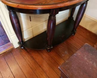 DEMI LUNE CONSOLE TABLE