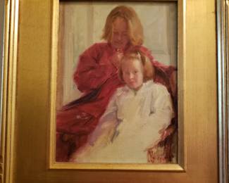 OIL ON CANVAS BY N. SZETO