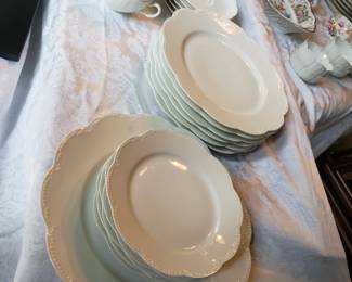 WHITE HAVILAND CHINA