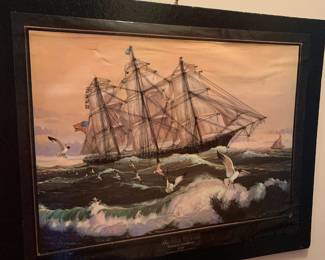 Stuart Leech "The Sea Witch" 3D pin art