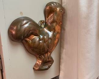 Copper rooster
