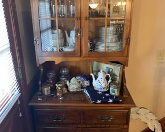 China, stemware, teapots