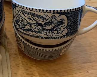 Royal China Currier & Ives dishes (big set of them)