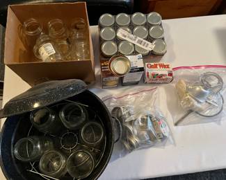 Canning supplies