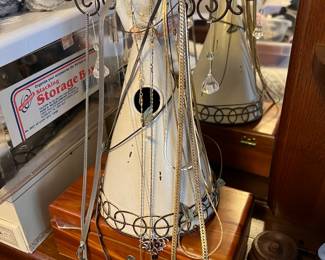 Costume jewelry and angel decoration