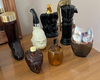 Avon bottle collection