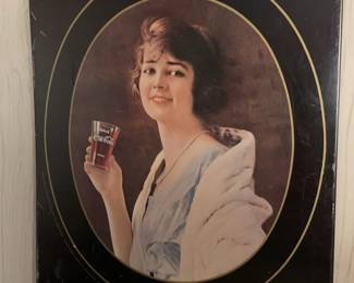 1973 reprint of Coca-Cola tray