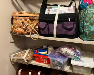 Craft supplies - sold in bulk; grab bags and by the tub