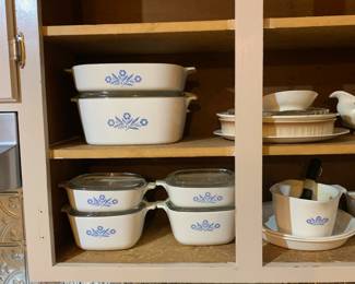 Corningware blue cornflower