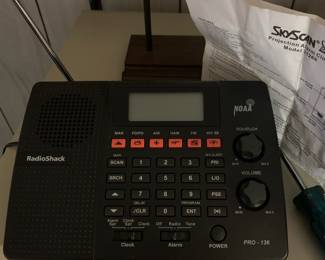 Radio Shack NOAA weather radio