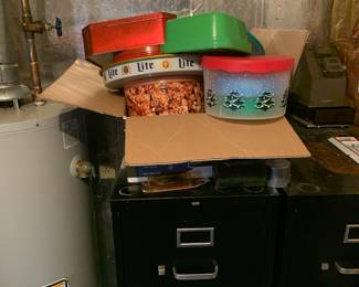 File cabinets full of tools