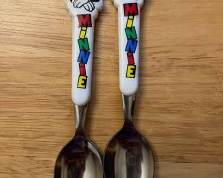 Minnie Mouse child's flatware