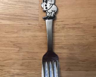 Donald Duck child's flatware