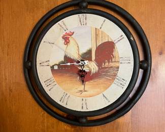 Rooster clock