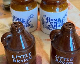 Salt and pepper shakers