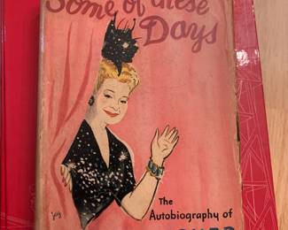 Sophie Tucker autobiography with autograph