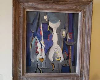 Vintage painting by Claude Bentley