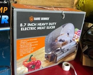 electric meat slicer