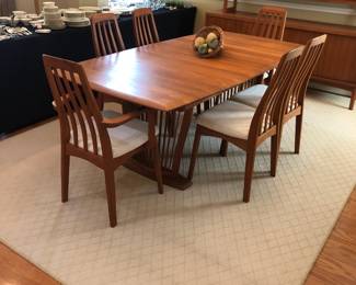 Sun Cabinet Company dining table and chairs