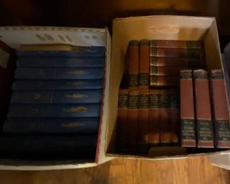 Some of the selections of different vintage books