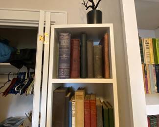 More books and book shelf 