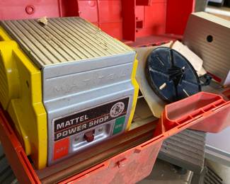 Child’s Mattel lathe power shop