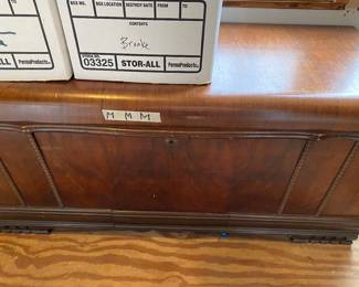 One of many cedar chests 