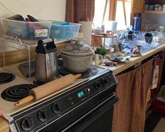 Various kitchen item many more in two homes