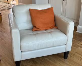 Macy’s leather chair