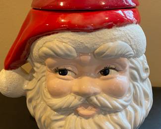 Santa Cookie Jar