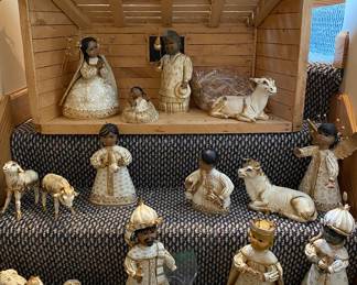 X Large Nativity  Handmade Mexico