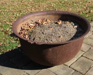 34 - Cast Iron Pot 19 x 35 inches
